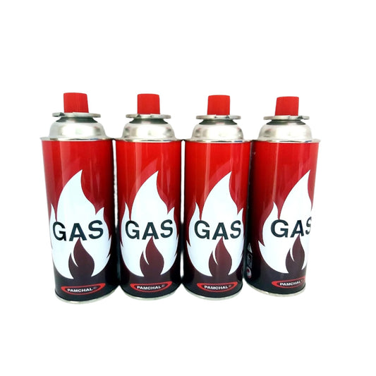 8043 Gas Cylinder Red C2X4Pcs