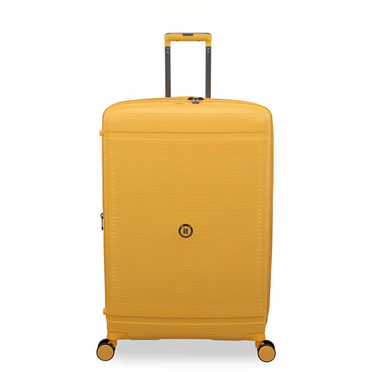 it luggage 29" Large Trolley Bag – Hard Case Spinner Luggage with Expandable Zipper, TSA Lock, PP Shell, SKU 15-3108-08, Yellow