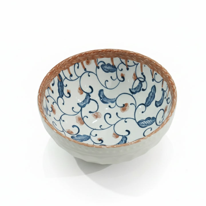 99585-03 Ceramic Bowl – 4 Inch Multicolor Premium Small Serving Bowl – Siddiq Gifts Mussafah Abu Dhabi