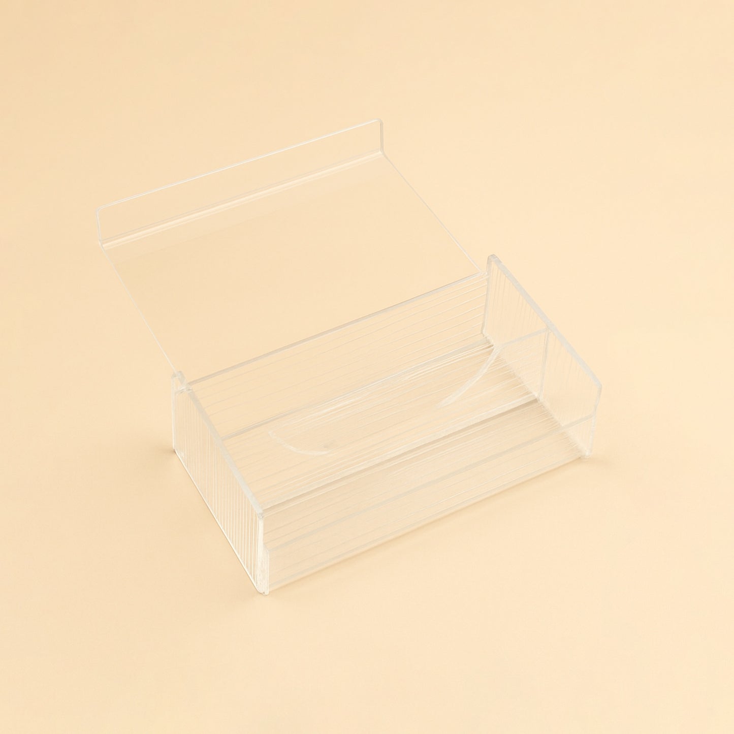 Acrylic Flatware Box – Tree Skin Texture – 25x13x6 cm – HS-T224
