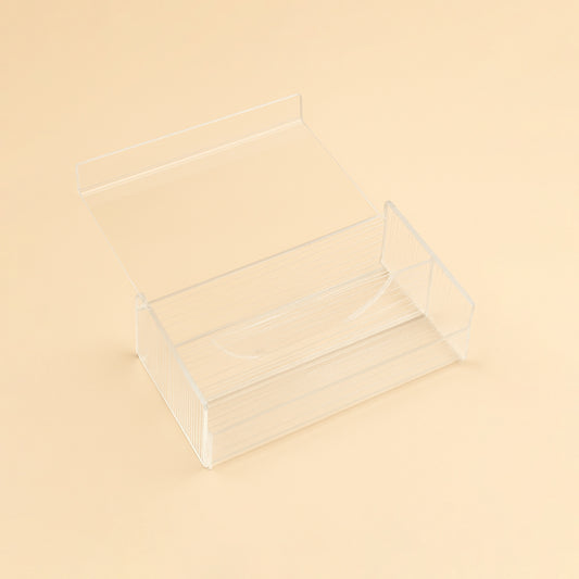 Acrylic Flatware Box – Tree Skin Texture – 25x13x6 cm – HS-T224