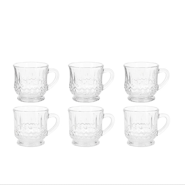 1436B0018 – Istikan Glass Cup 6-Piece Set