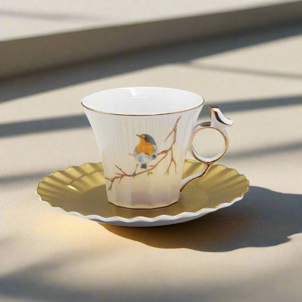 Brd-250 Turkish Cup & Saucer 12 Pieces