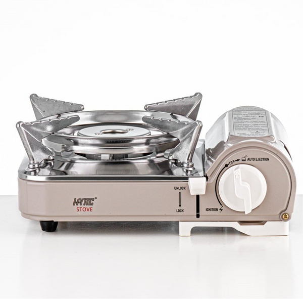 Ms-8000R Portable Gas Stove Camel Ash