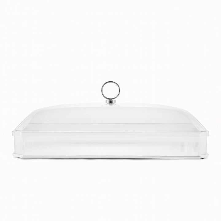 CD7498_Acrylic_Long_Tray_with_Lid_Silver_49x13cm_Siddiq_Gifts_Mussafah_Abu_Dhabi