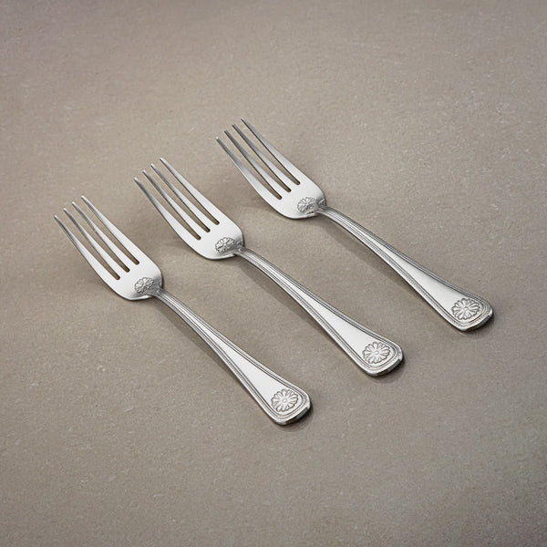 CUT0010362 Stainless Steel Dinner Fork 3-Piece Set – Mirror Finish – 20cm(H)
