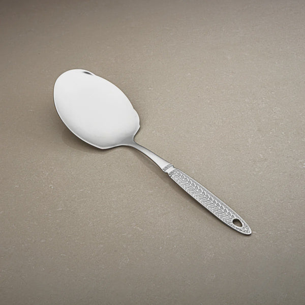CUT0010477 Stainless Steel Flat Rice Server – Mirror Finish
