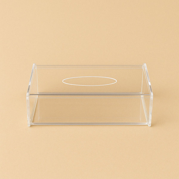 Ho-718-T Acrylic Clear Tissue Box – 25 x 15 x 9 cm
