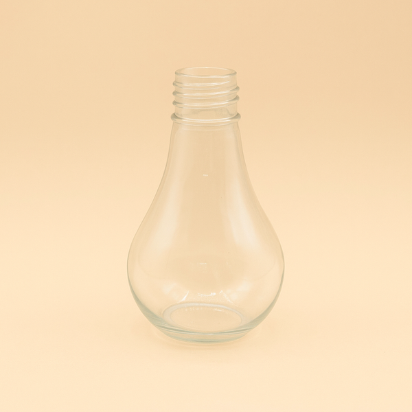 Clear Glass Jar – Classic Teardrop Shape – 13cm (W)x25cm(H) – 7046