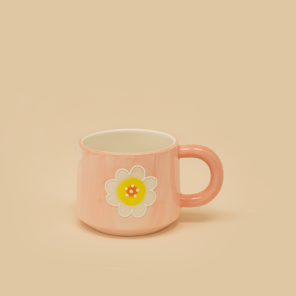 Ceramic Cup Pink Color  99561-14