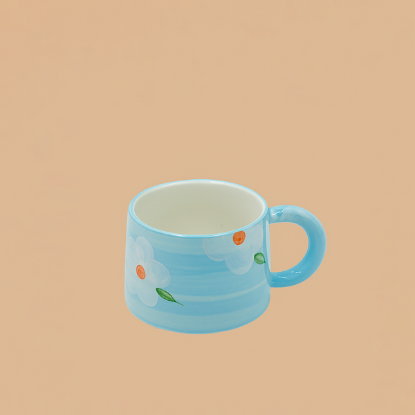 Floral Pattern – Blue –  7cm (H) – 99561-15