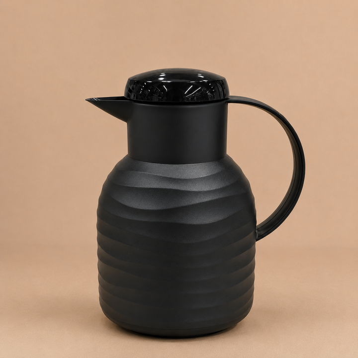 Emsa Samba Wave Vacuum Flask 1L – Stylish Thermal Bottle for Hot and C – Siddiq Gifts