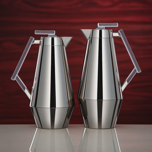 DDC-NFCLR Vacuum Flask 2-Piece Set – Silver Frost Finish – 0.7L & 1.0L | Siddiq Gifts Mussafah Abu Dhabi