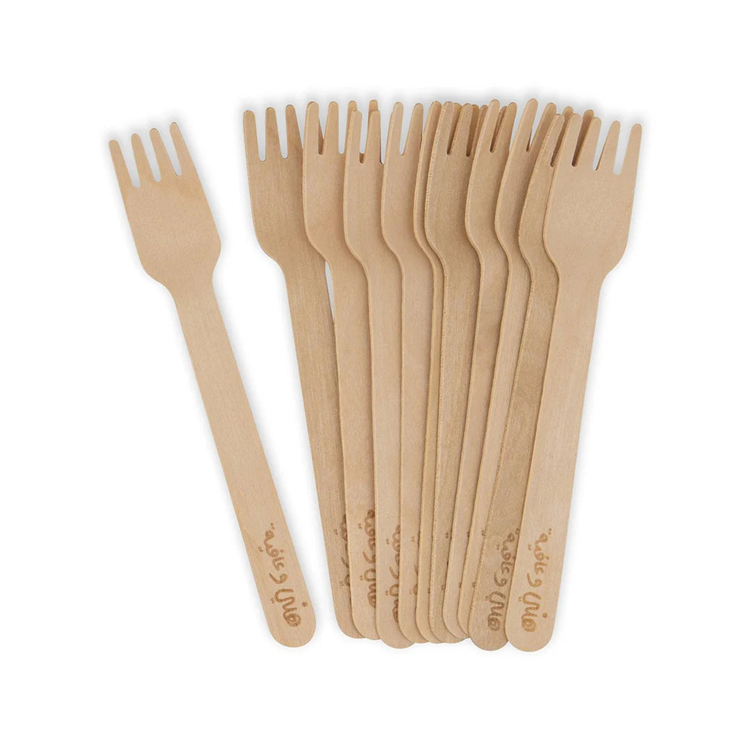 Wooden Fork -Hani & Afia 24pcs