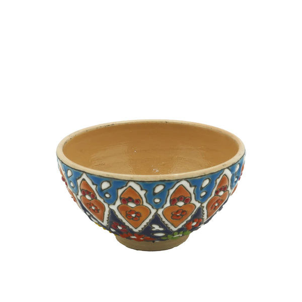 Ceramic Handmade Pickle Bowl – 11 cm Decorative Hand-Painted Serving Bowl
