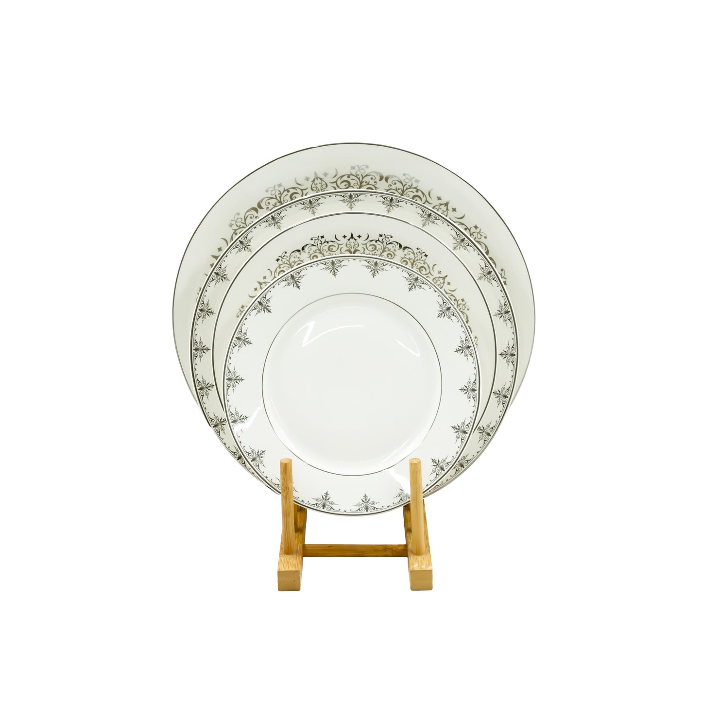 RM-271 Dinner Set – 47-Piece Porcelain Tableware Set