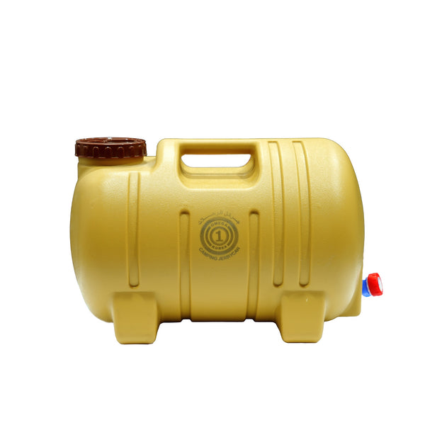 Jerry Can 30 Ltr – Camping Water Container With Tap – Beige