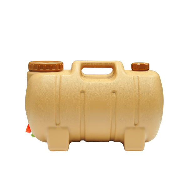 TZ-80048 Plastic Water Bottle 20 Liter – Camping Water Container With Tap – Beige