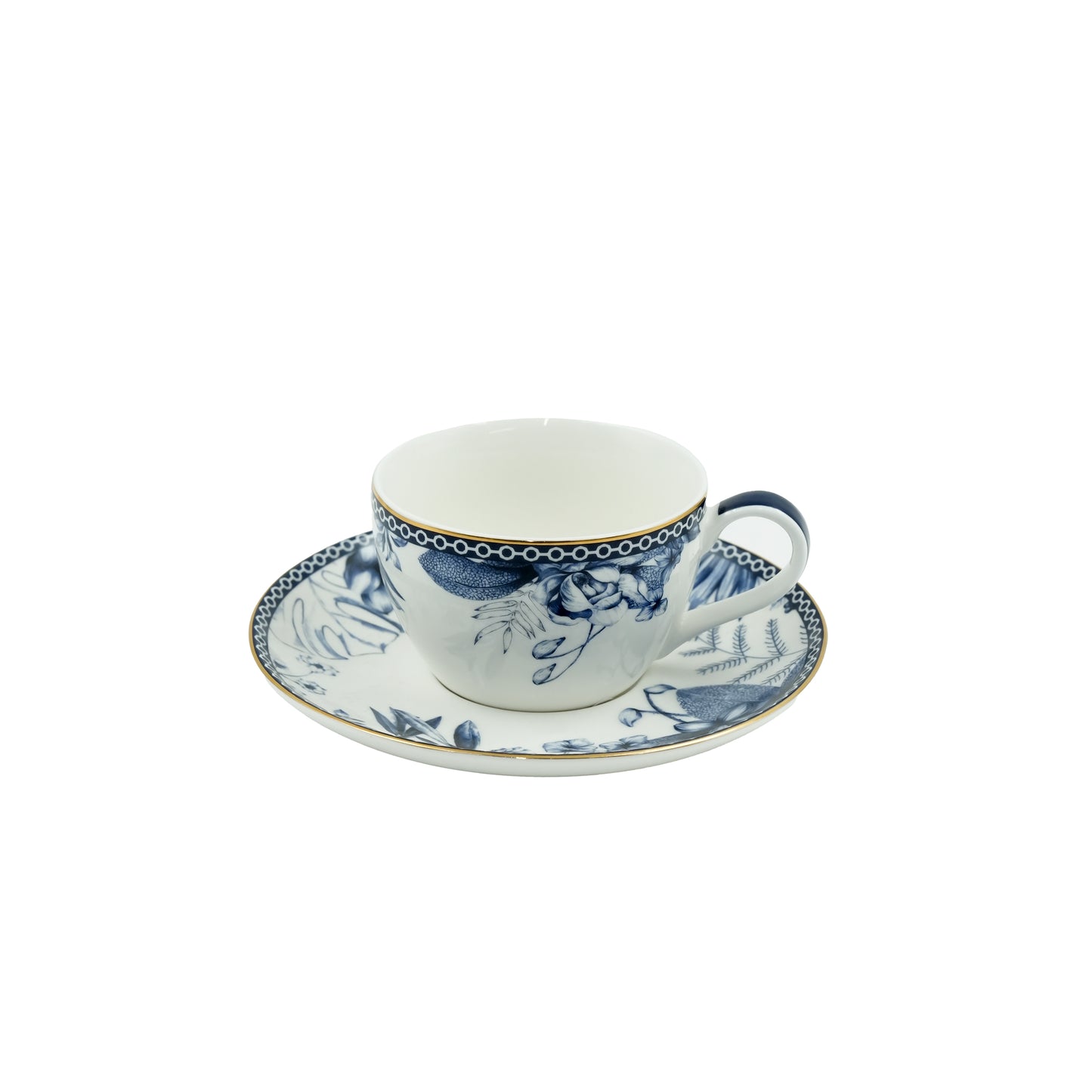 AK-017 Dinner Set – 47-Piece Elegant Porcelain Tableware Set