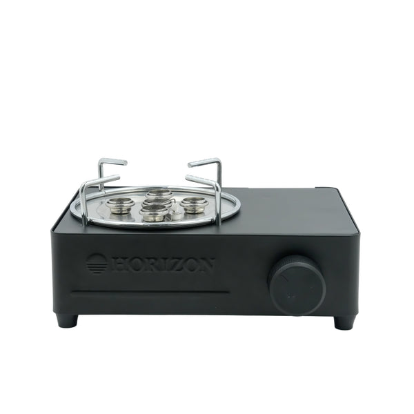 H24721 Horizon Portable Gas Stove – 5-Eye Burner – Compact Outdoor Cooking Design