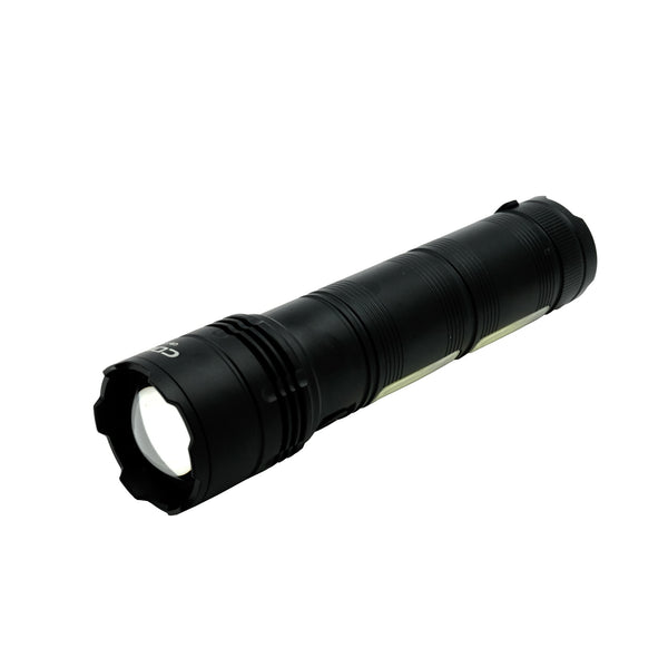 ED-32768 USB Charging LED Torch – High-Power Rechargeable Flashlight with Carrying Case
