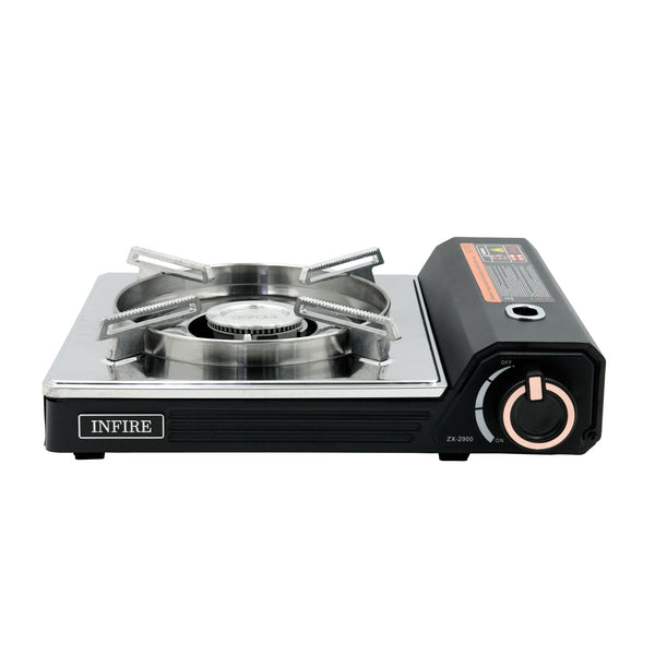 6649 Portable Gas Stove ZX-2900 – INFIRE – High-Performance Butane Outdoor Cooking Stove