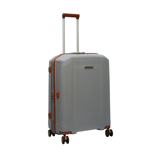 S97802-4T – Sonada Milan Trolley Bag with TSA Lock & Double Spinner Wheels – Silver – Available in 20", 24", 28" & Beauty Case