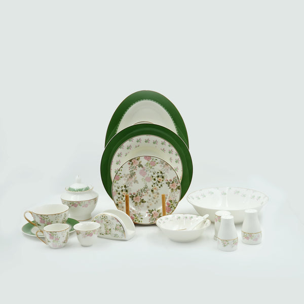 DS-24C053 Dinner Set – 71-Piece Elegant Porcelain Tableware Collection