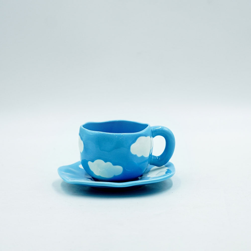 97168-06 Ceramic Cup Saucer