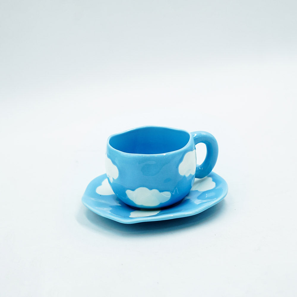 97168-06 Ceramic Cup Saucer