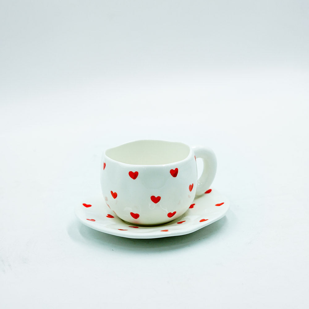 97168-05 Ceramic Cup & Saucer