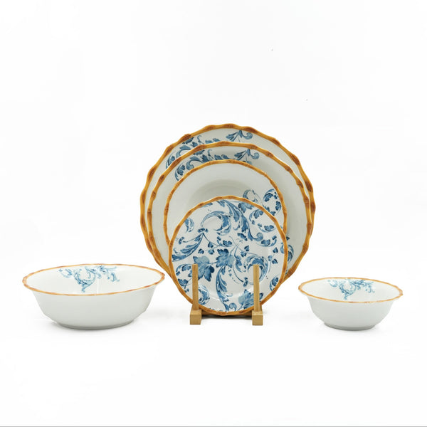 RM-438 Dinner Set – 26-Piece Porcelain Tableware Set for Everyday Dining