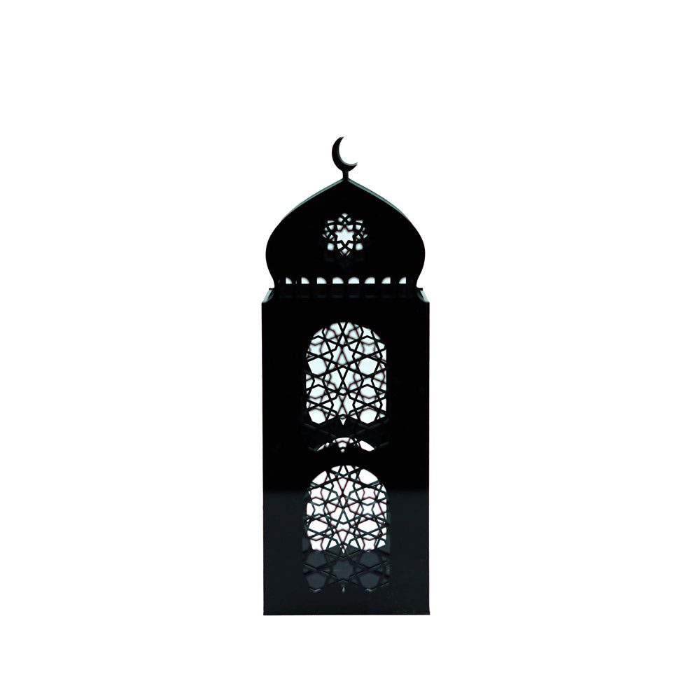 23R112 Ramadan  Acrylic Candle Minarets Ramadan Decor