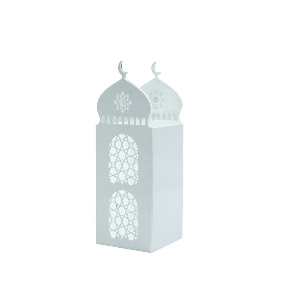 23R112 Ramadan  Acrylic Candle Minarets Ramadan Decor