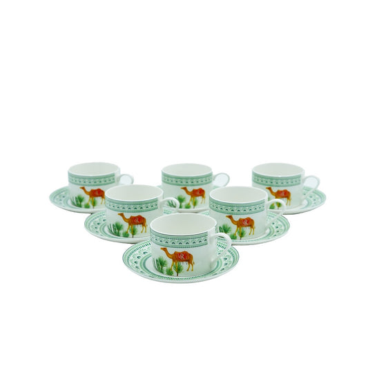 23148 Coffee Cup & Saucer Set 12 pcs