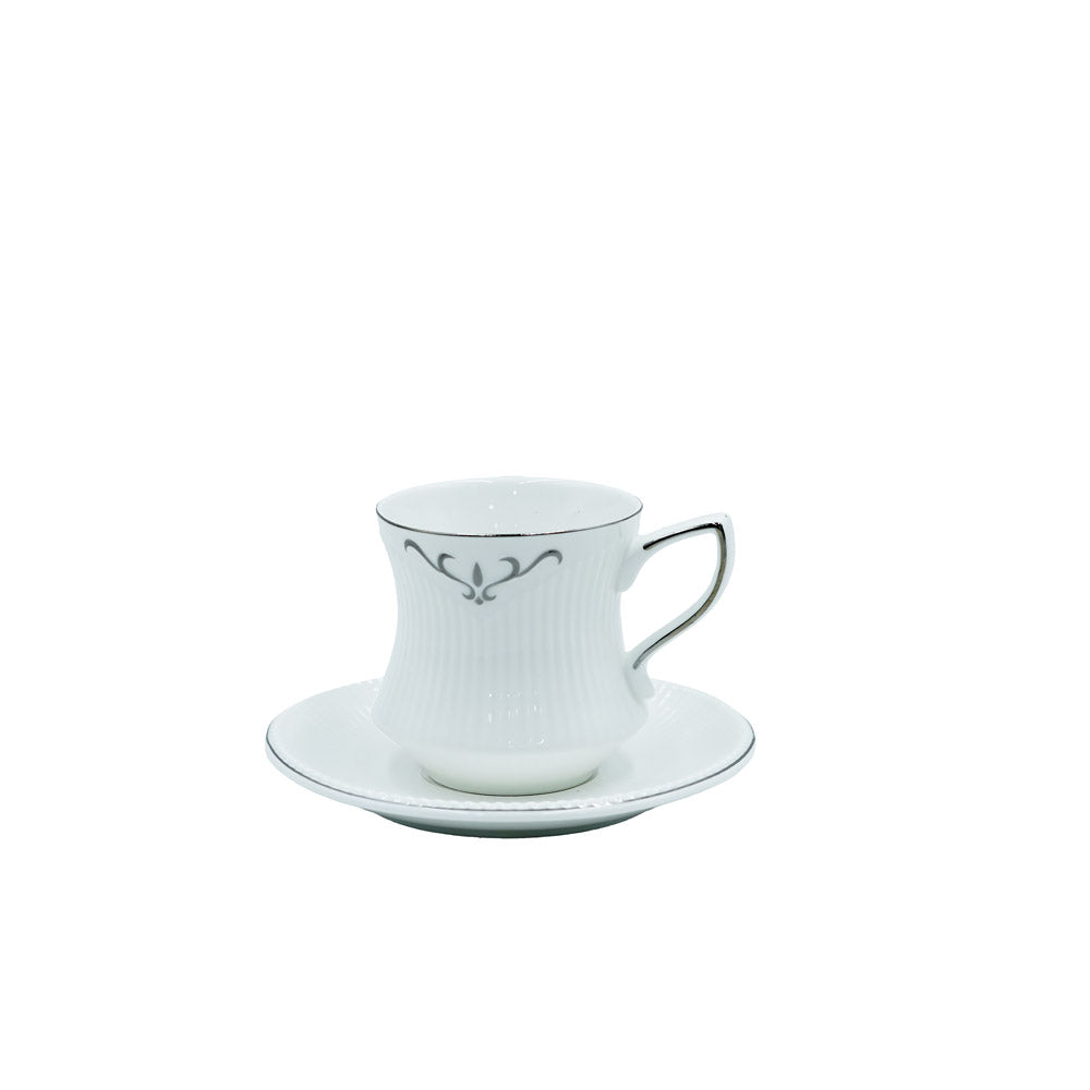 VS-062 Turkish Coffee Cup & Saucer Set 12 pcs