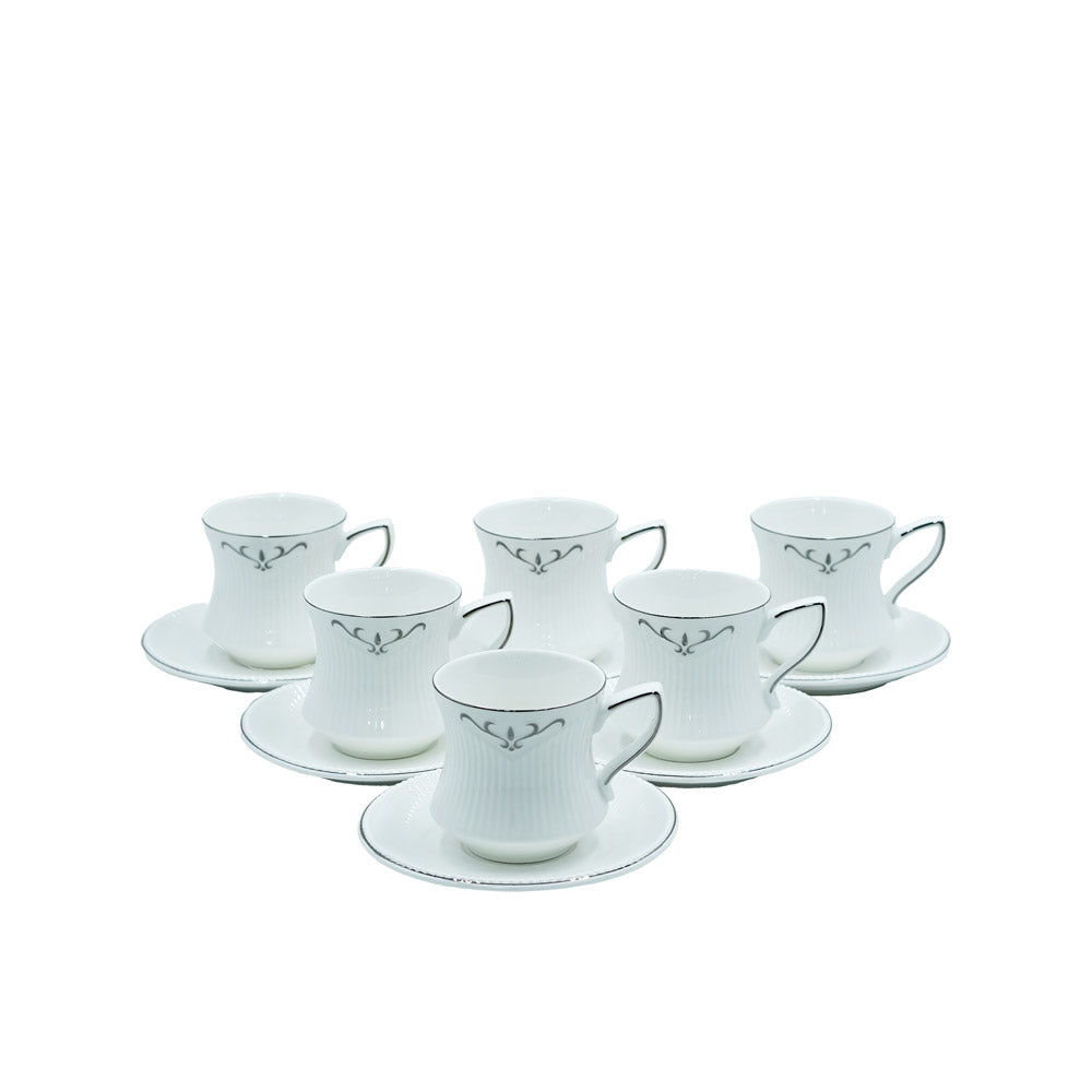 VS-061 Milk Cup & Saucer Set 12pcs