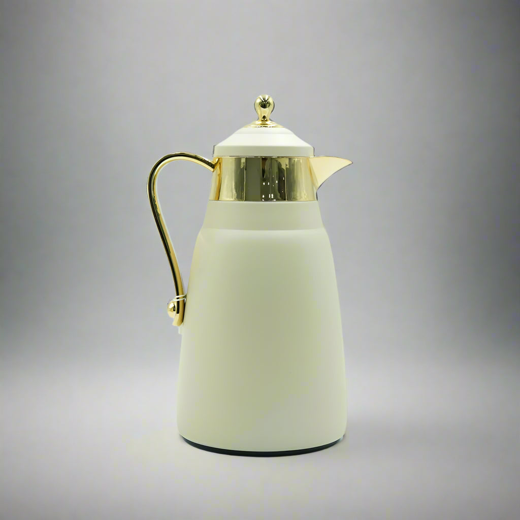 FX443C Vacuum Flask Beige Gold 1.0L