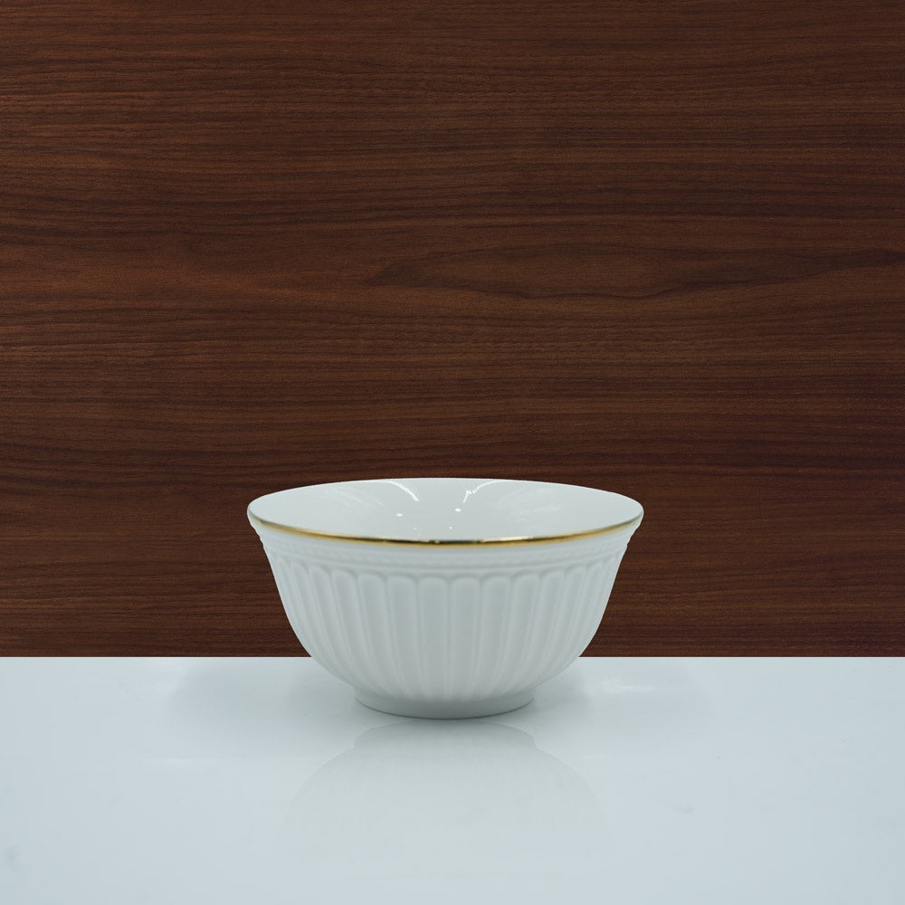 BG-06 Ceramic Bowl With Gold Line