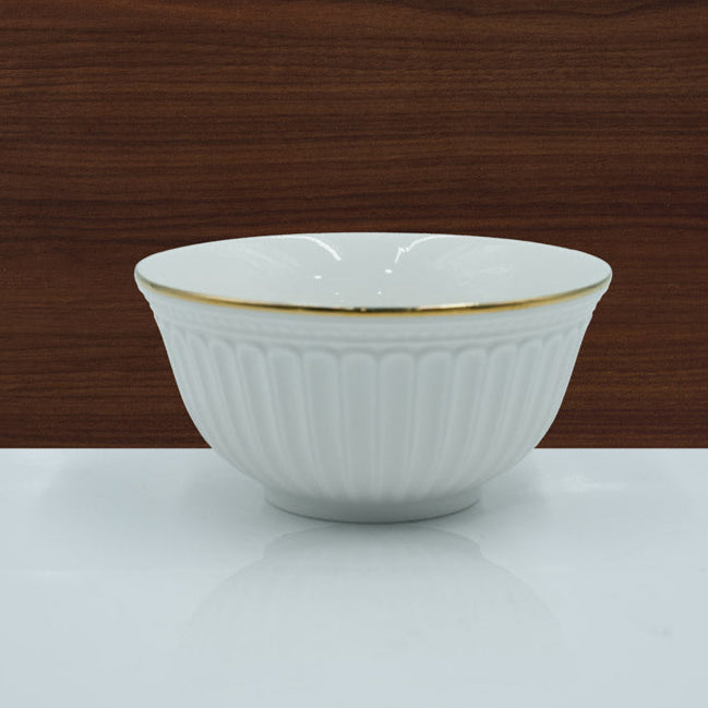 BG-06 Ceramic Bowl With Gold Line