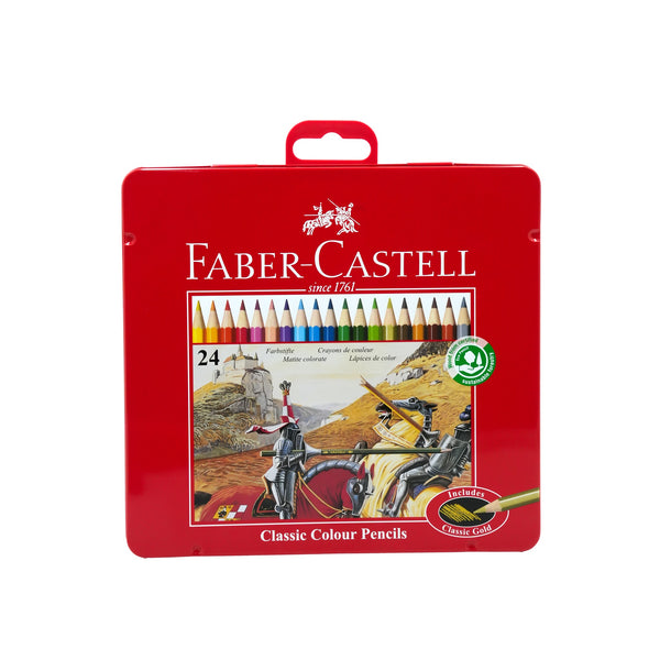 115845 – Faber-Castell Classic Colour Pencils – 24 Colours