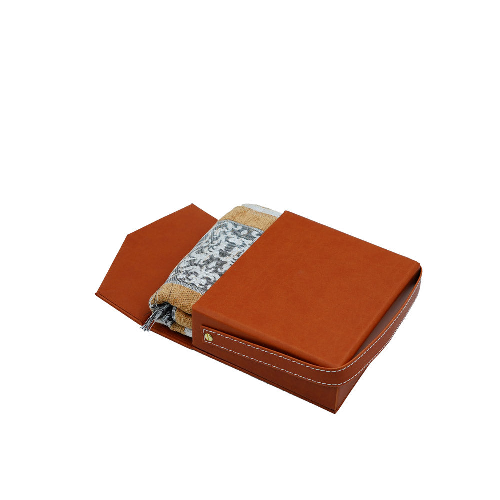 25R1004 Leather Quran Holder Ramadan decor