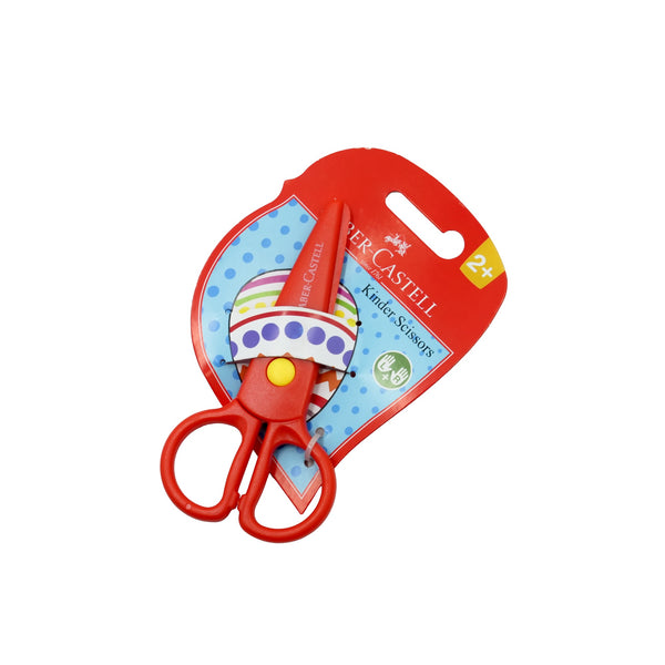 FCIN181501 – Faber-Castell Kinder Scissors – Red