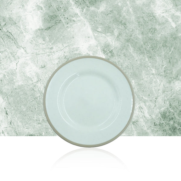 HO-CC-202-BB Melamine Round Meat Plate - 8 Inches