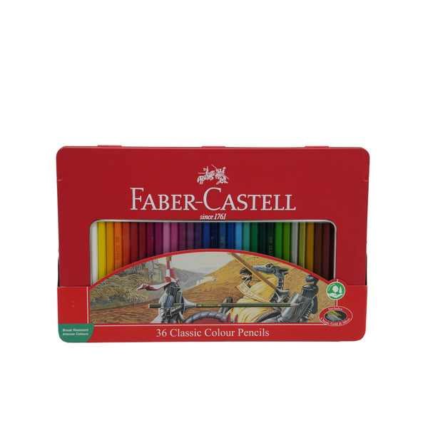 FCI115846 Faber-Castell Classic Colour Pencils – 36 Colours