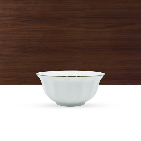 GL-227 Ceramic Bow With Gold Rim