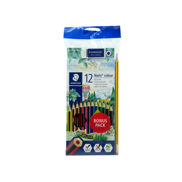 ST-61-SET6-N Staedtler Noris Colour Pencil Set – 12 Colours