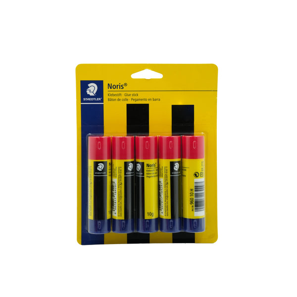 ST-960-10-BK5H Staedtler Noris Glue Stick – 10g – 5-Piece Set