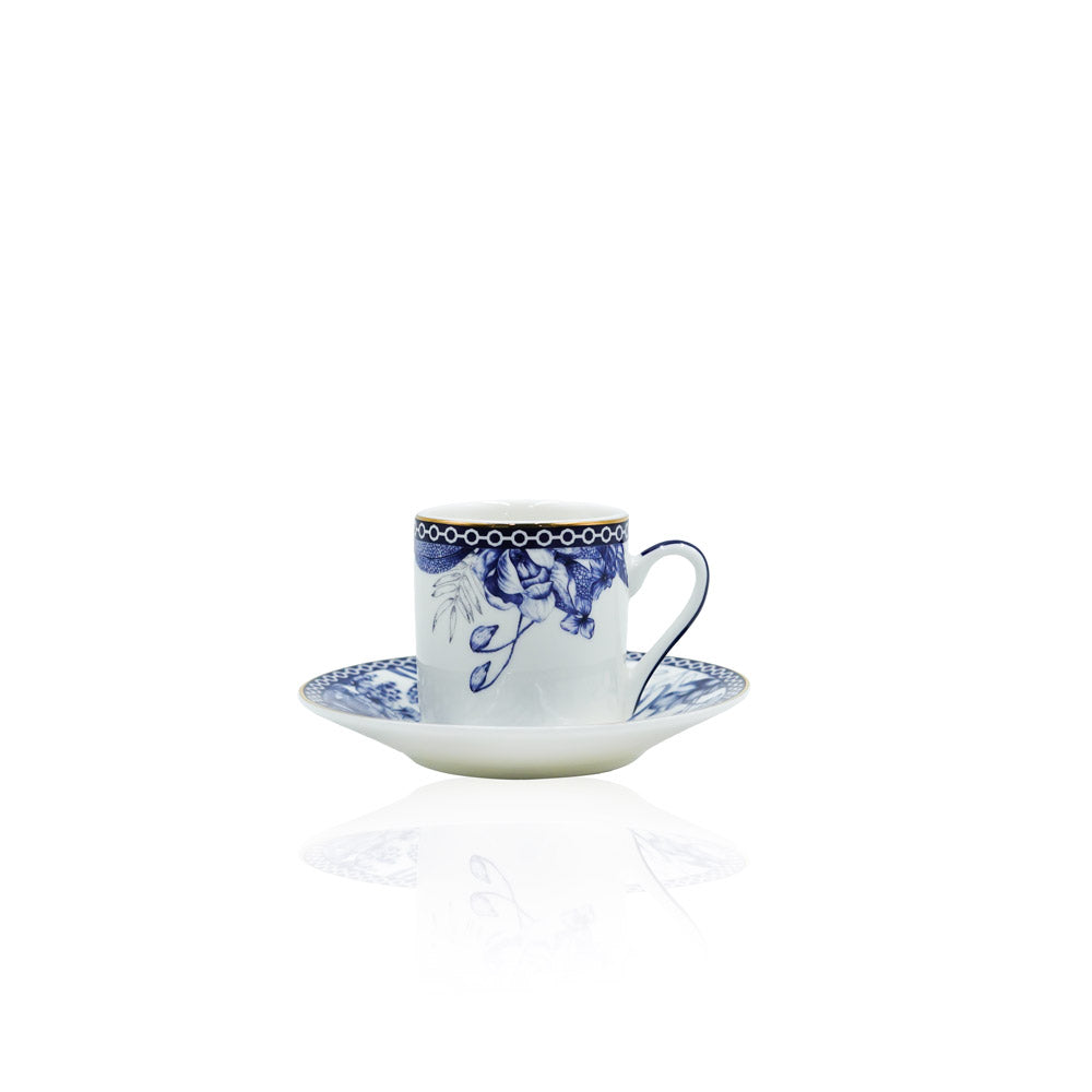 AK-011 Turkish Coffee Cup & saucer  Set 12 pcs