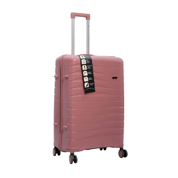 HT-7937 – HT Trolley Case with TSA Lock & 360° Spinner Wheels – Rose Gold – Available in 13", 20", 24", 28"